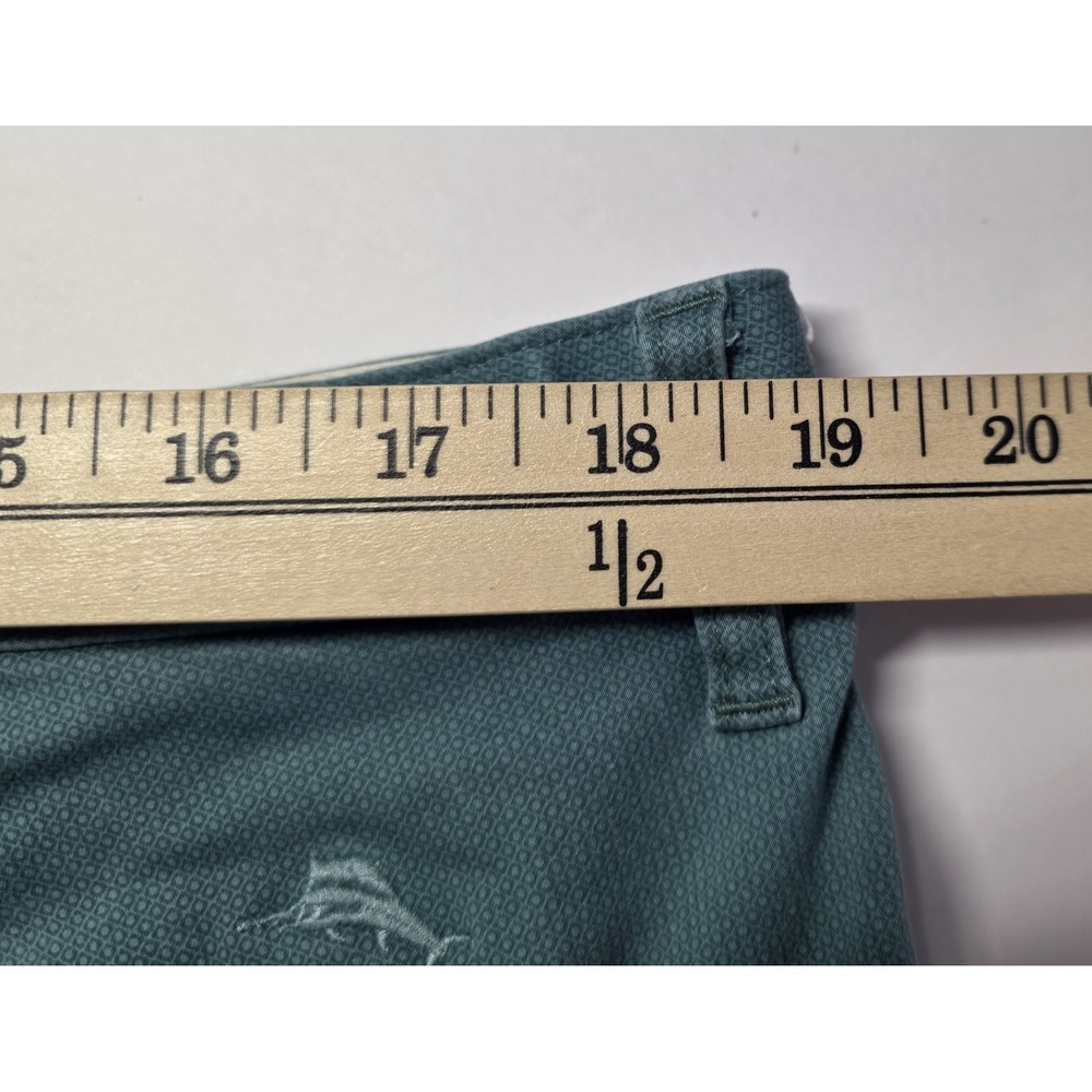 Tommy Bahama Mens Size 38 Green Chino Short - Picture 10 of 14